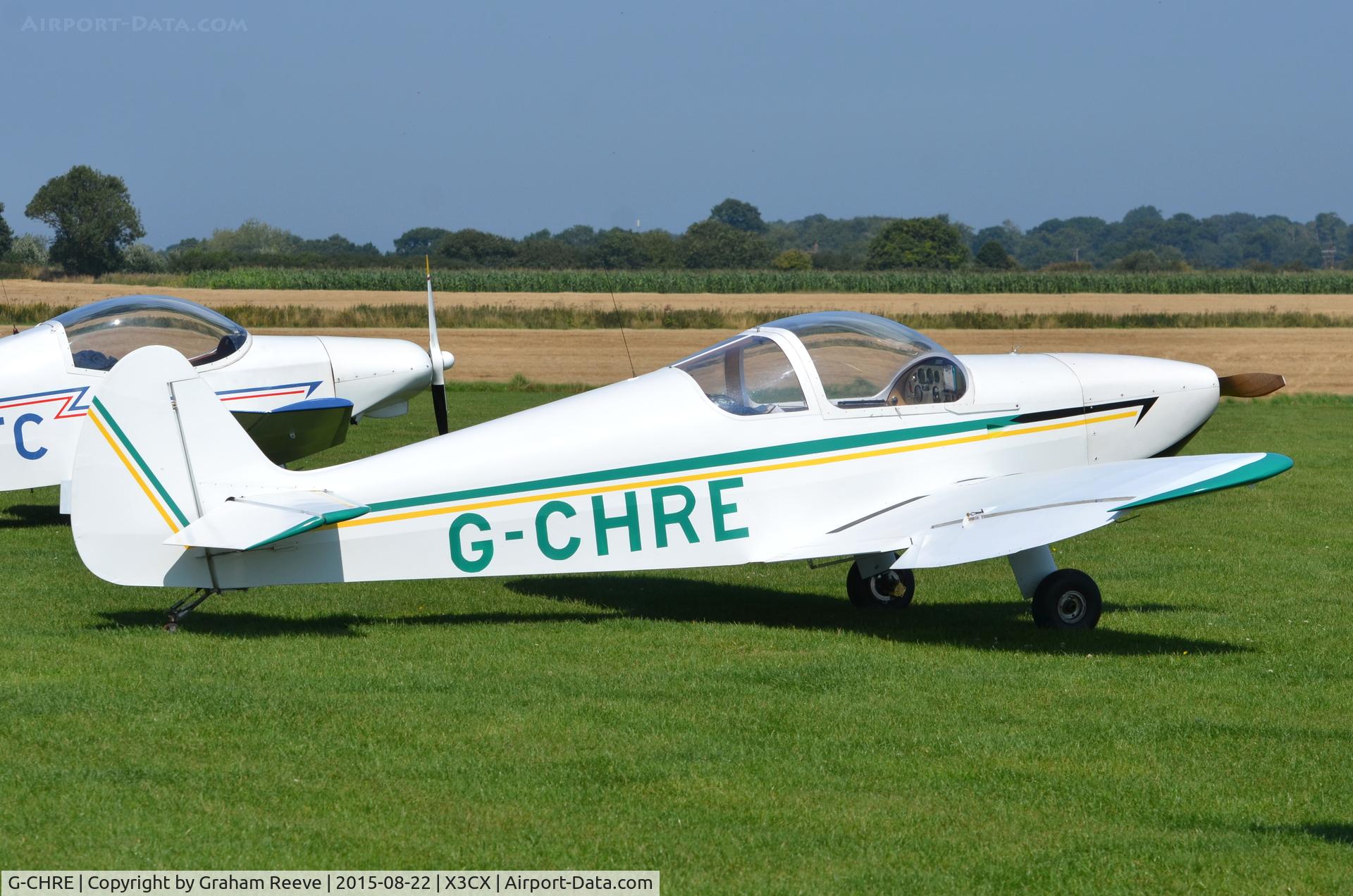G-CHRE, Nicollier HN-700 Menestrel II C/N PFA 217-13867, Parked at Northrepps.