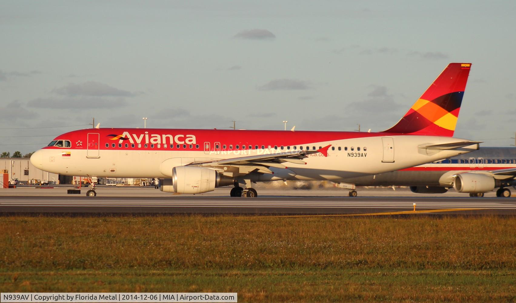 N939AV, 2011 Airbus A320-214 C/N 4939, Avianca