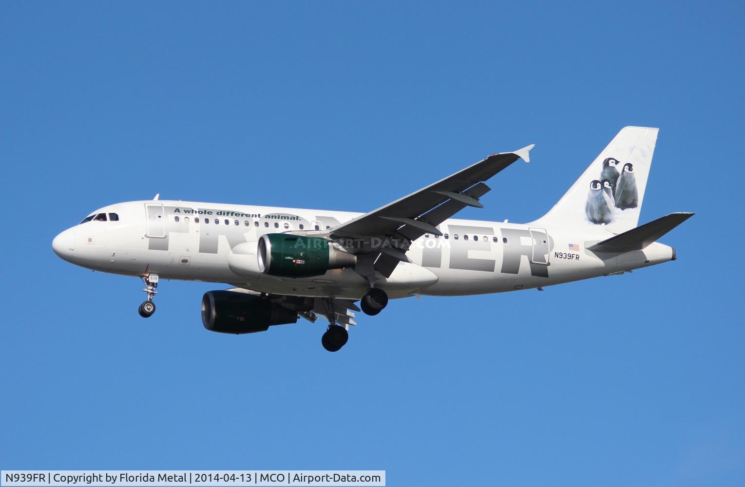N939FR, 2005 Airbus A319-111 C/N 2448, The Penguins