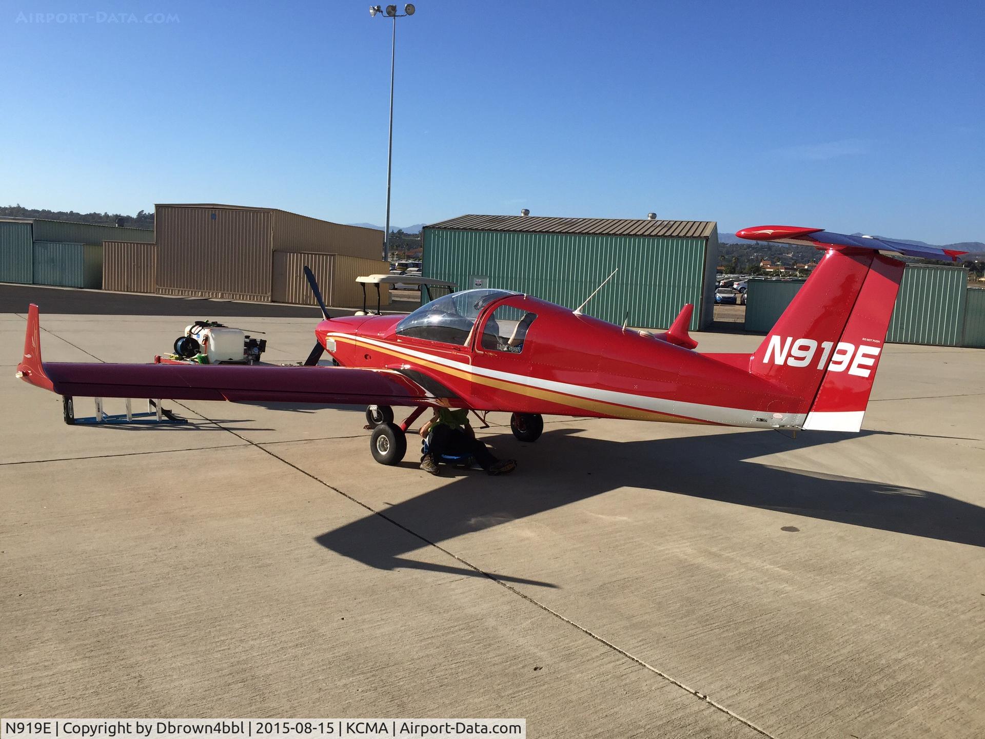 N919E, 2007 Dova DV-1 Skylark C/N 06/15, N919E