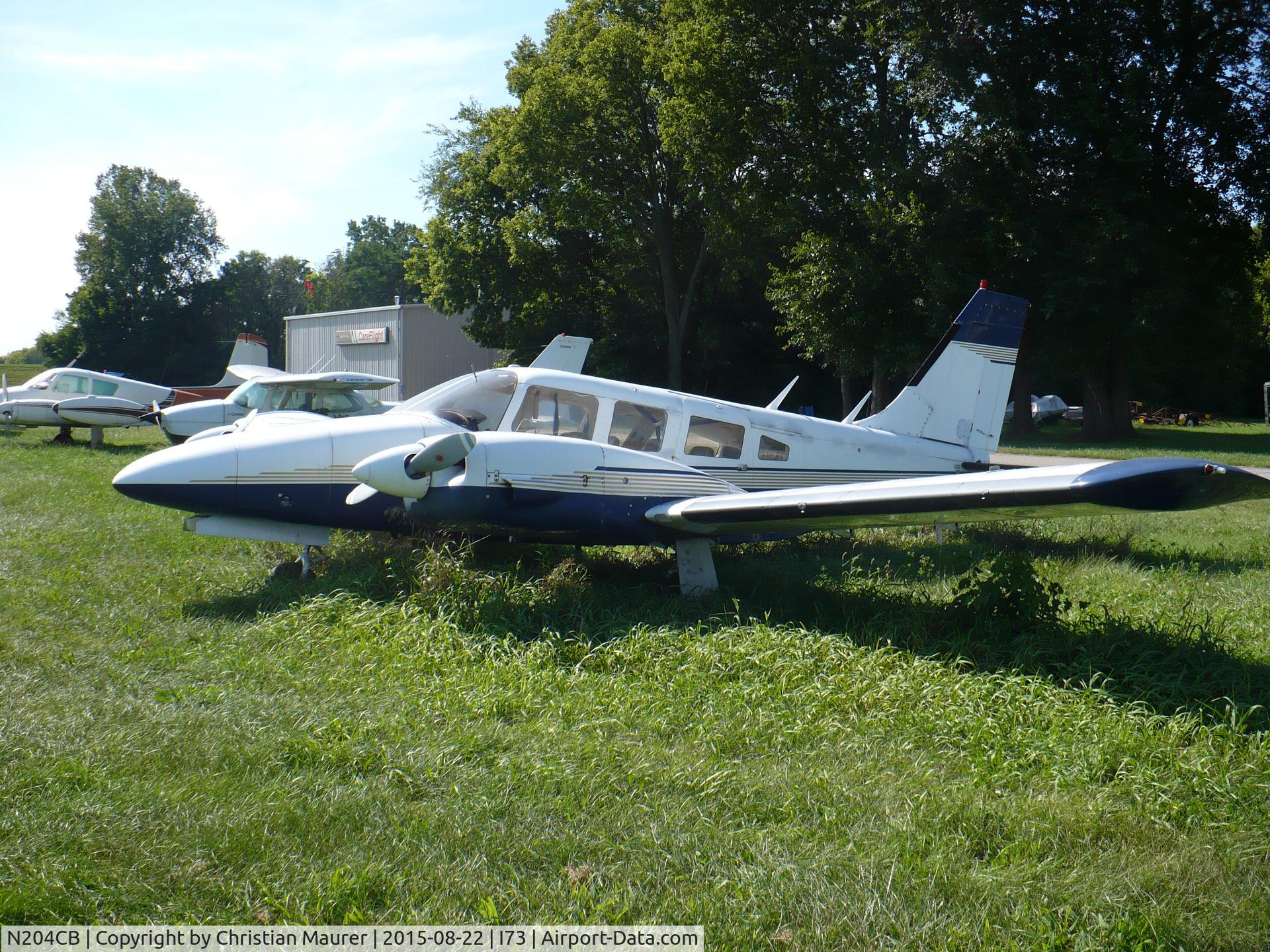 N204CB, 1973 Piper PA-34-200 Seneca C/N 34-7450078, Piper PA-34