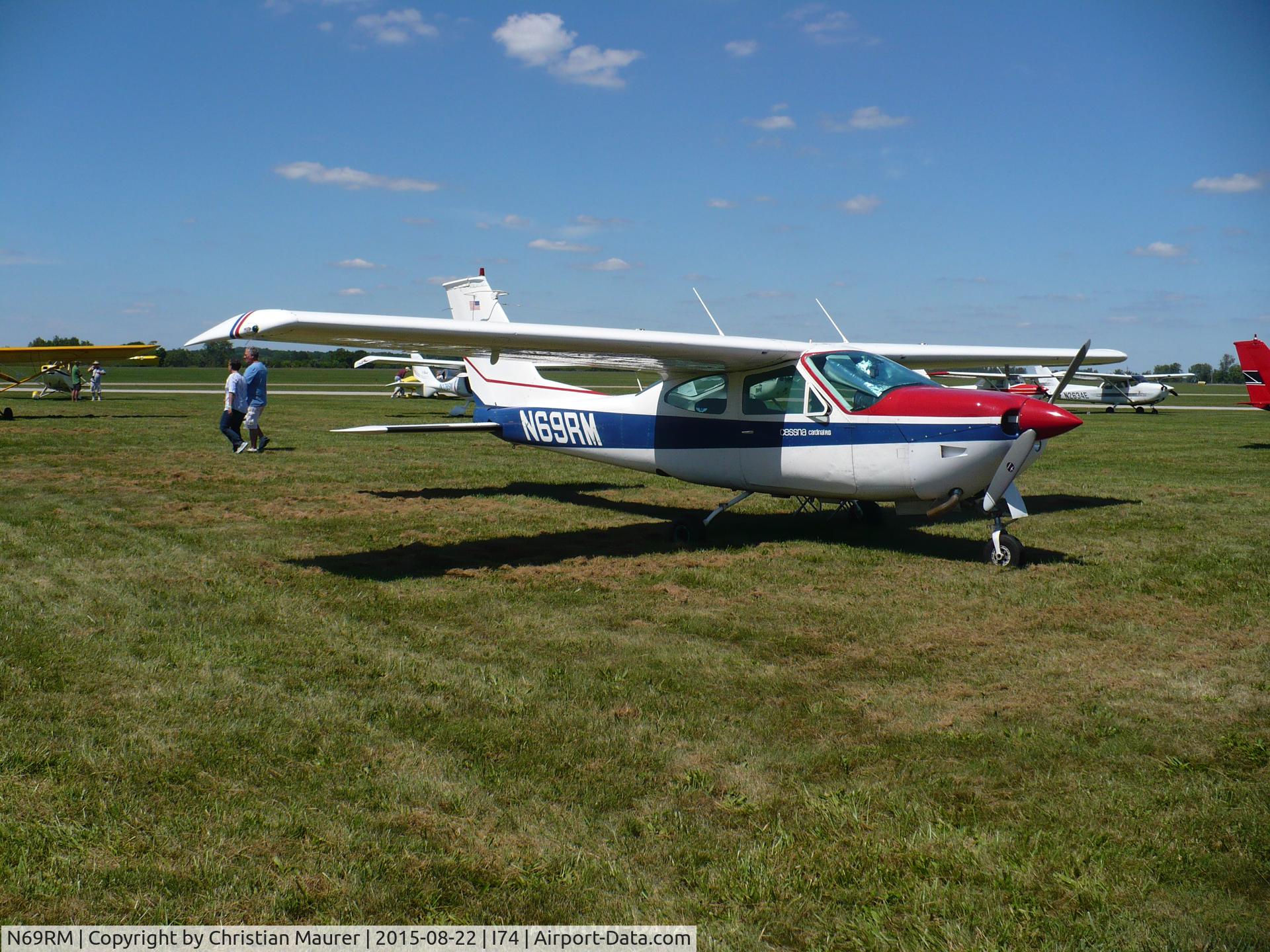 N69RM, 1977 Cessna 177RG Cardinal C/N 177RG1204, A Retractable Cessna 177RG at Merfi 2015