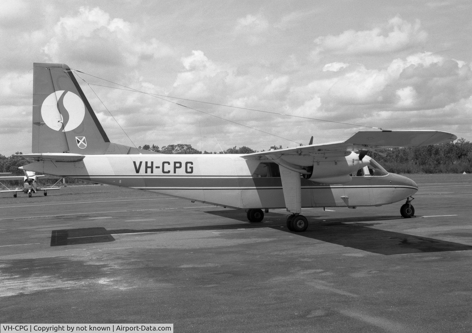 VH-CPG, Britten-Norman BN-2A Islander C/N 236, Taken at Jandakot Western Australia 24-10-75. Ex OO-GVS