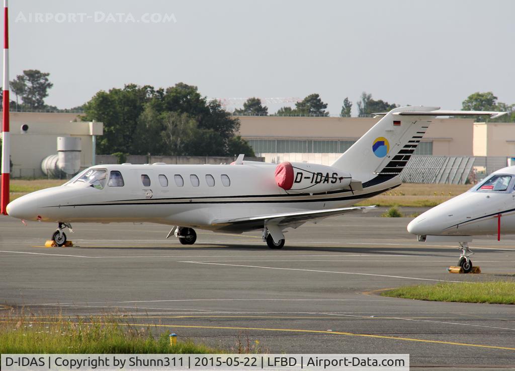 D-IDAS, 2009 Cessna 525 CitationJet CJ2+ C/N 525A0443, Parked at the General Aviation area...