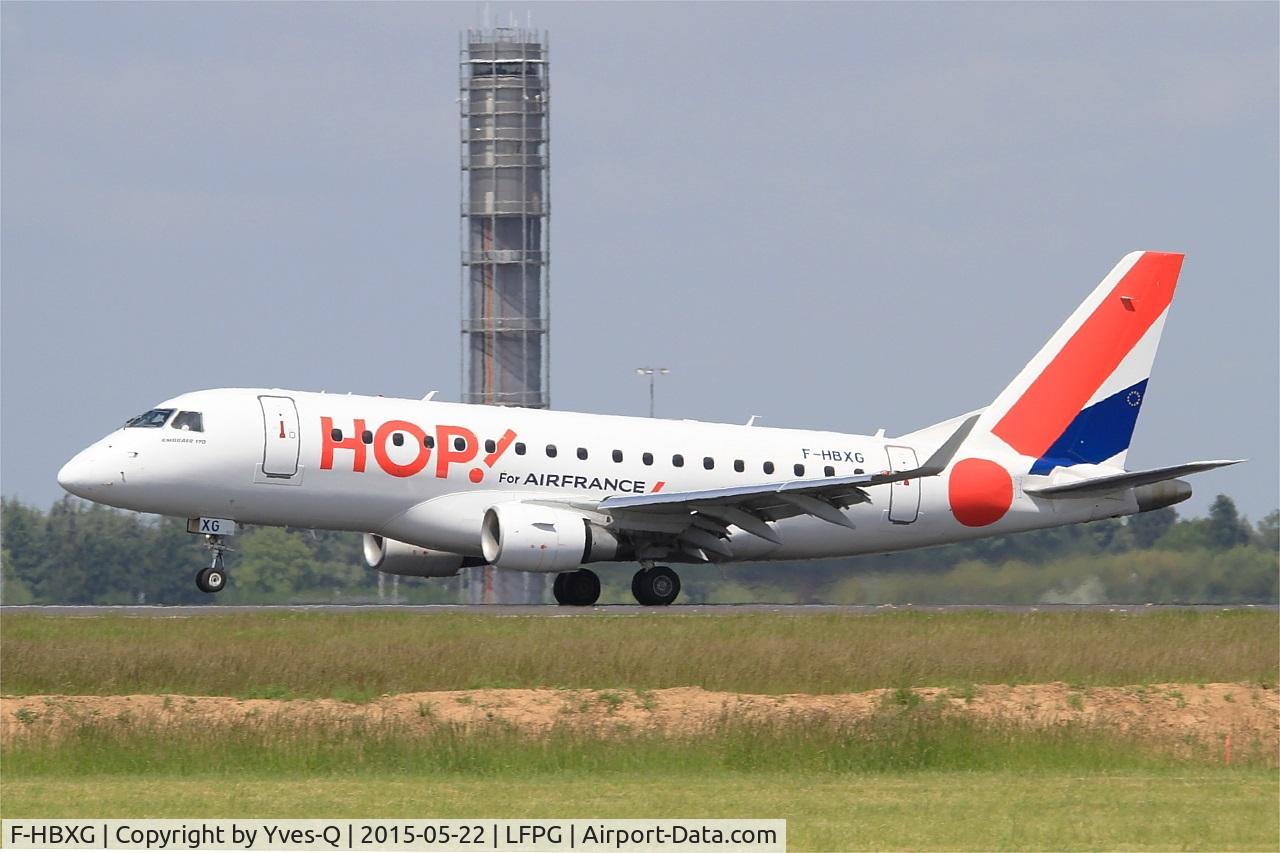 F-HBXG, 2009 Embraer 170ST (ERJ-170-100ST) C/N 17000301, Embraer ERJ-170-100ST 170ST, Landing Rwy 26L, Roissy Charles De Gaulle Airport (LFPG-CDG)