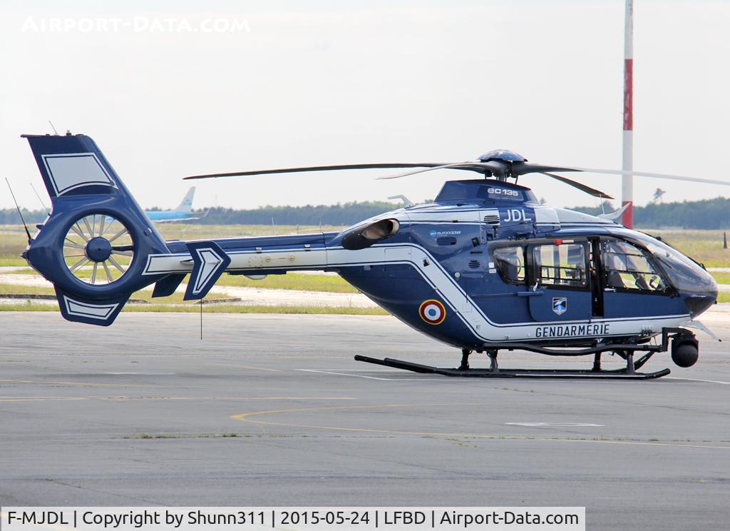 F-MJDL, 2010 Eurocopter EC-135-T-2+ C/N 0867, Parked at the General Aviation area...