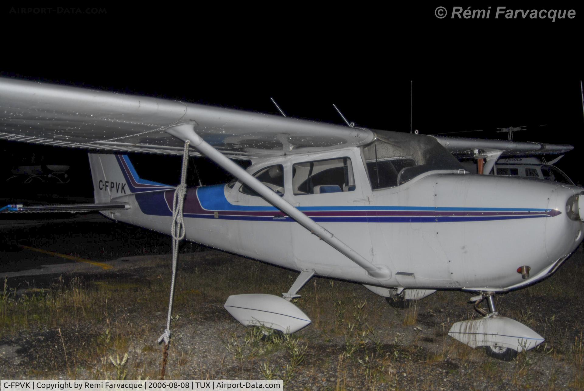 C-FPVK, 1964 Cessna 172E C/N 17251571, Parked at Tumbler Ridge airport.