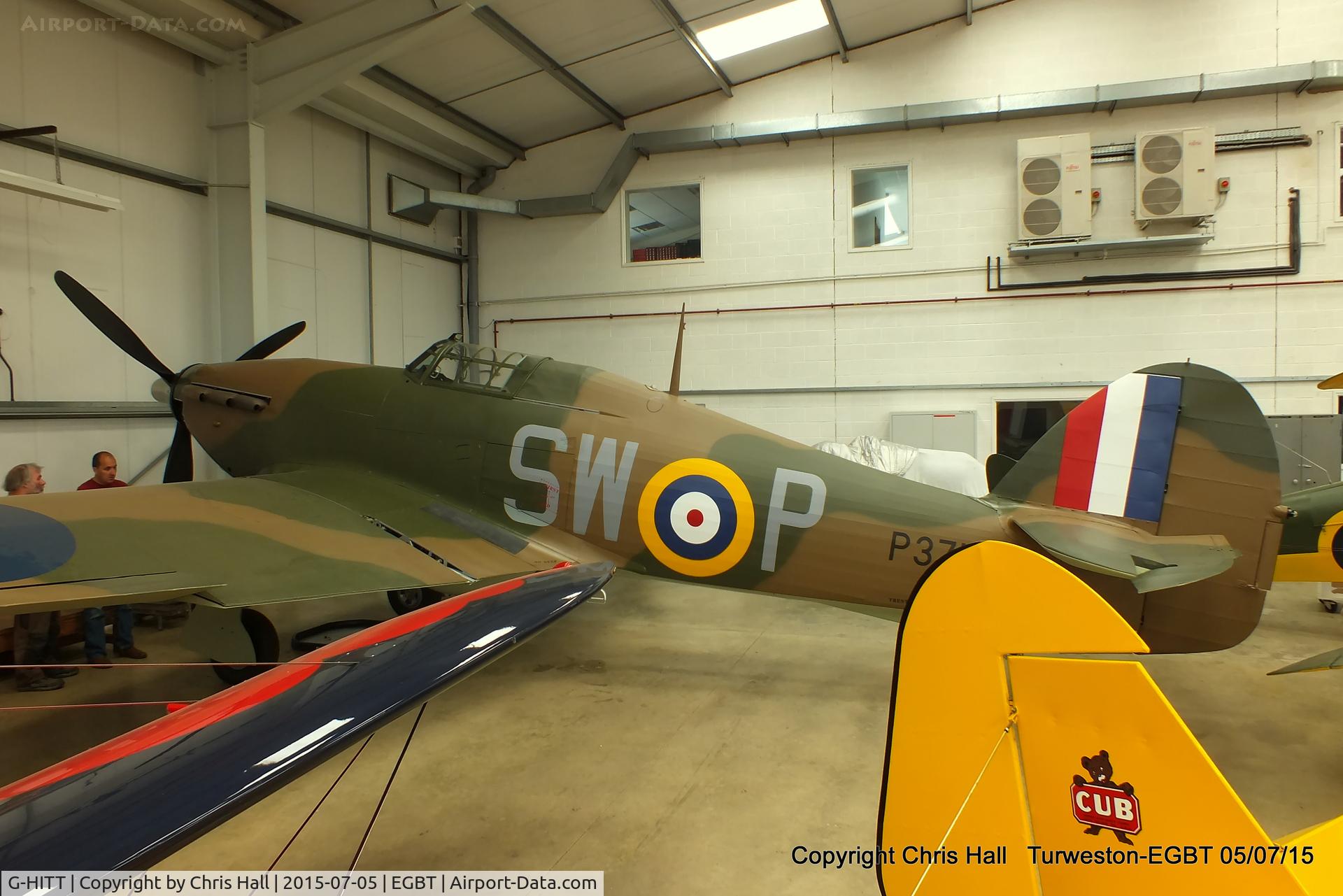 G-HITT, 1940 Hawker Hurricane I C/N Not found / see comment, at Turweston
