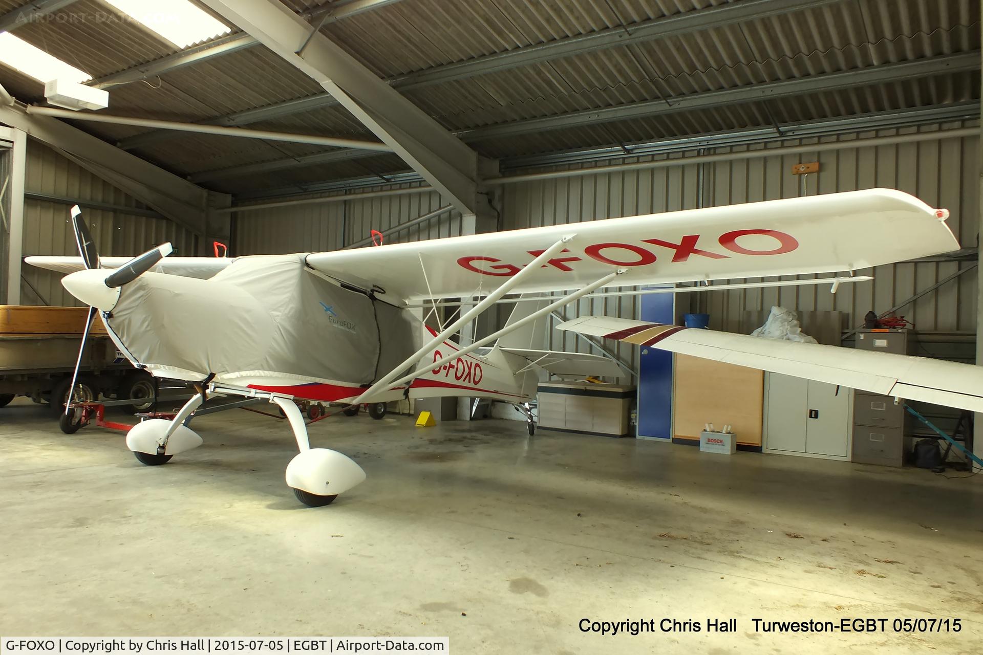 G-FOXO, 2014 Aeropro Eurofox 912(S) C/N LAA 376-15165, at Turweston