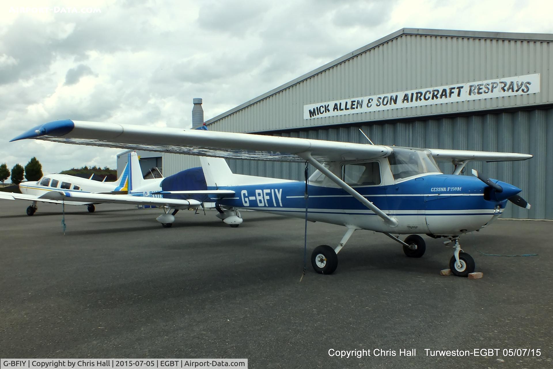 G-BFIY, 1977 Reims F150M C/N 1381, at Turweston