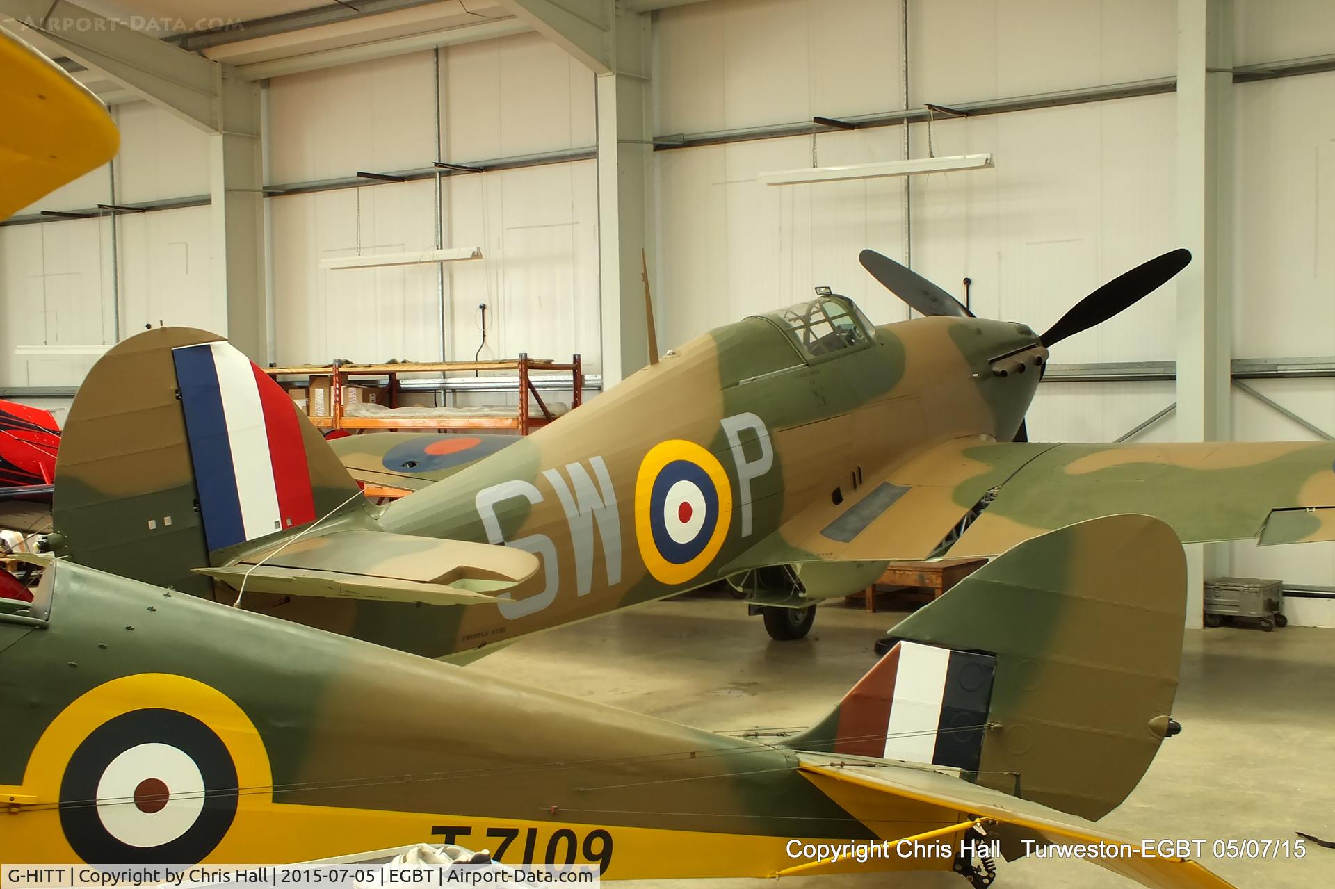 G-HITT, 1940 Hawker Hurricane I C/N Not found / see comment, at Turweston