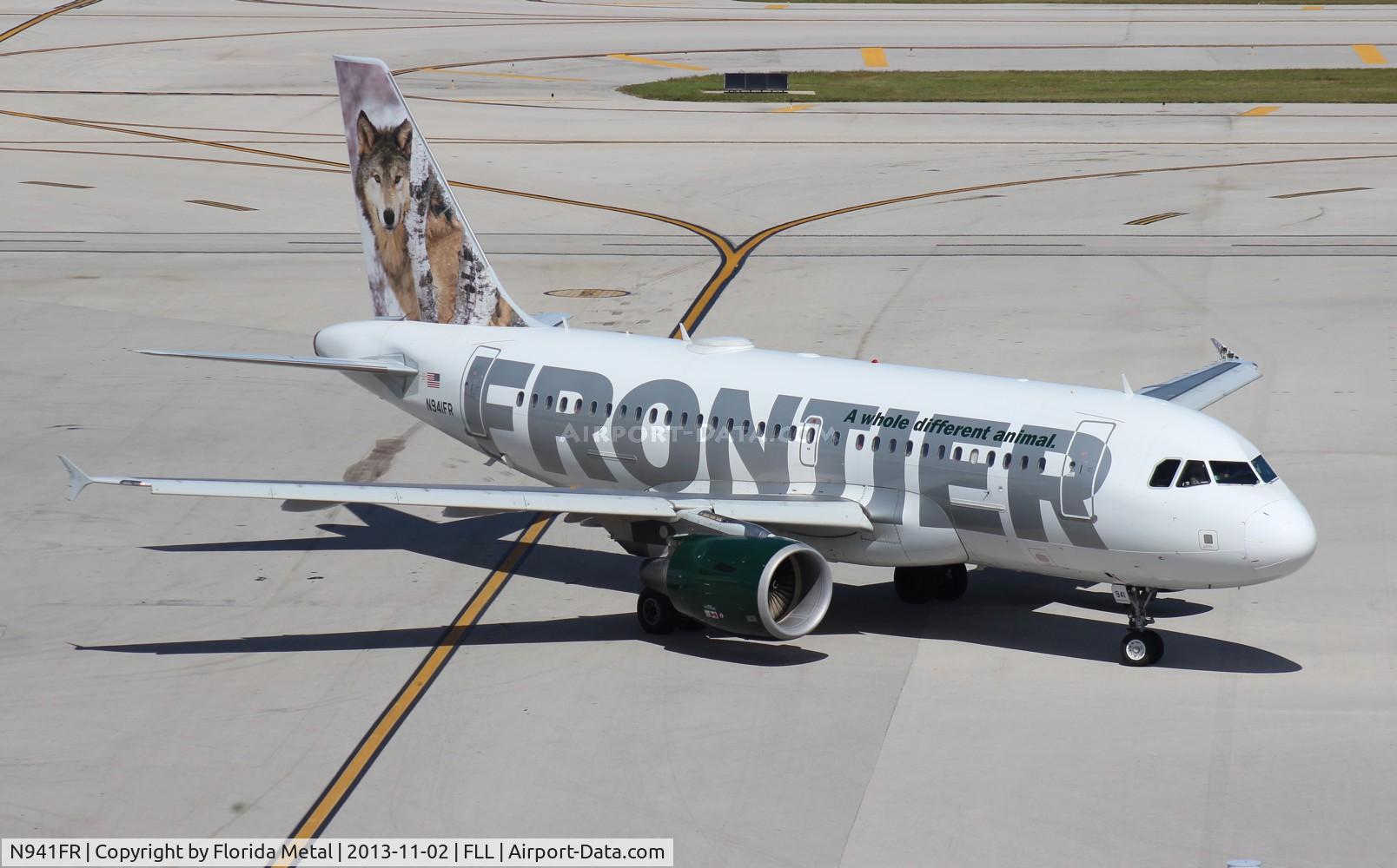 N941FR, 2005 Airbus A319-112 C/N 2483, Frontier 