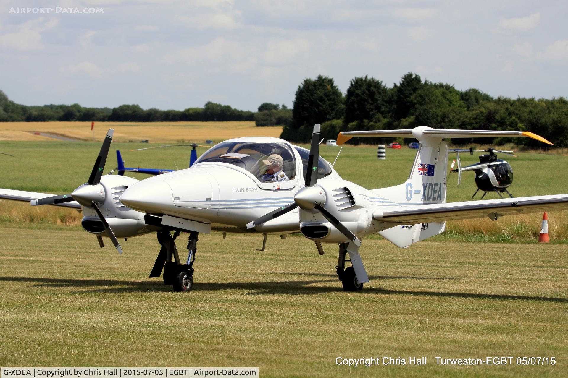 G-XDEA, 2006 Diamond DA-42 Twin Star C/N 42.AC012, at Turweston