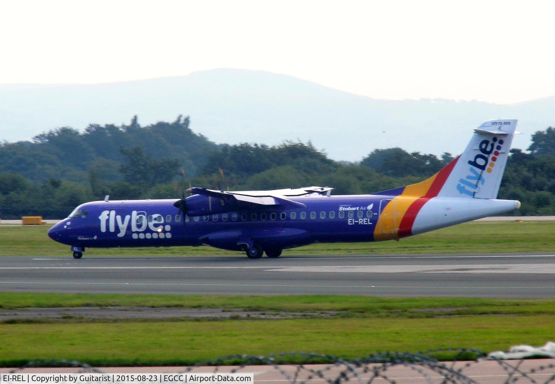 EI-REL, 2007 ATR 72-212A C/N 748, At Manchester
