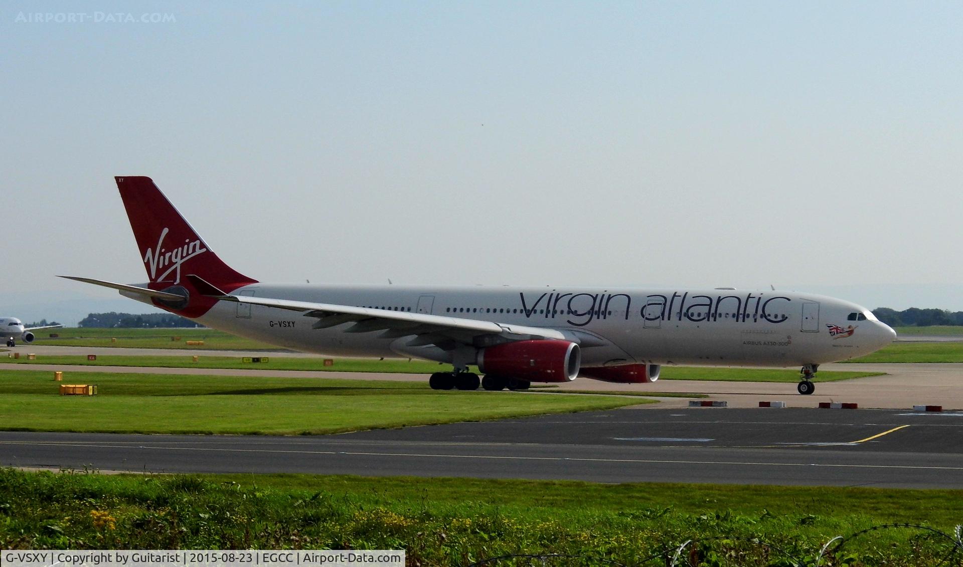 G-VSXY, 2010 Airbus A330-343X C/N 1195, At Manchester