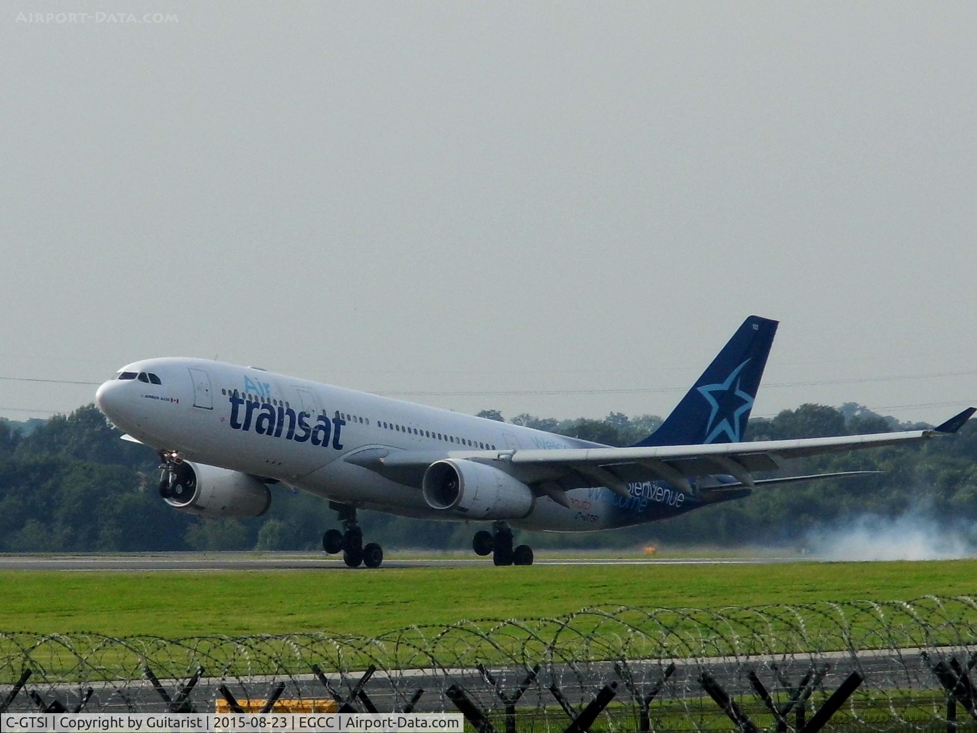 C-GTSI, 2001 Airbus A330-243 C/N 427, At Manchester