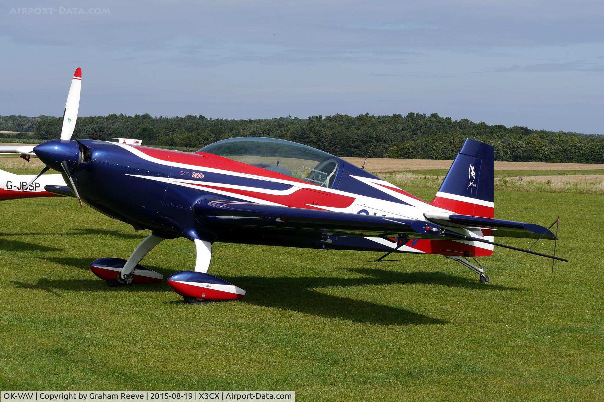 OK-VAV, 2012 Extra EA-300 C/N 1044, Parked at Northrepps.
