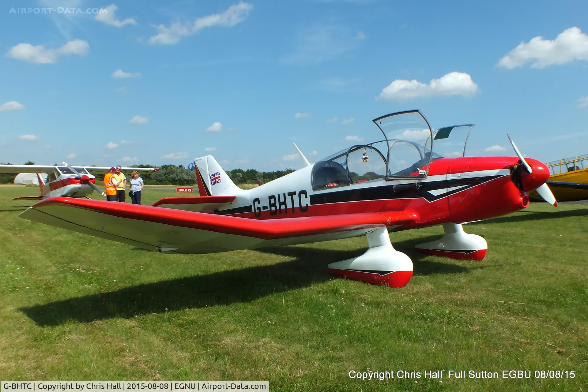 G-BHTC, 1964 CEA Jodel DR-1051-M1 C/N 581, at the Vale of York LAA strut flyin, Full Sutton