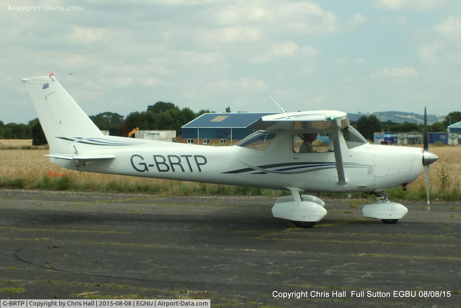 G-BRTP, 1979 Cessna 152 C/N 152-81275, at the Vale of York LAA strut flyin, Full Sutton