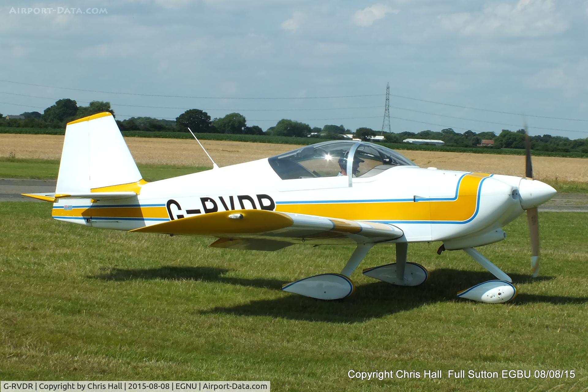 G-RVDR, 2001 Vans RV-6A C/N PFA 181A-13098, at the Vale of York LAA strut flyin, Full Sutton