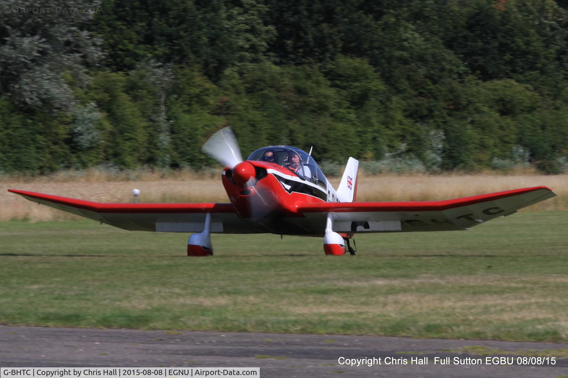 G-BHTC, 1964 CEA Jodel DR-1051-M1 C/N 581, at the Vale of York LAA strut flyin, Full Sutton
