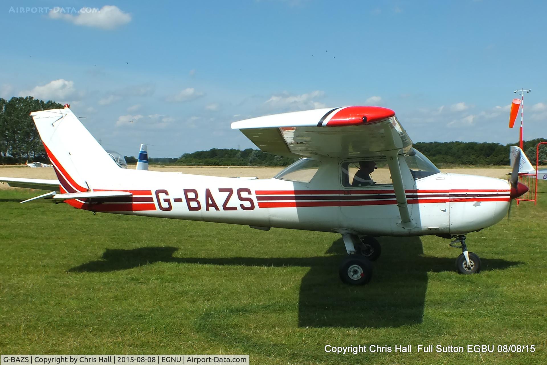 G-BAZS, 1973 Reims Cessna F150L C/N 0954, at the Vale of York LAA strut flyin, Full Sutton