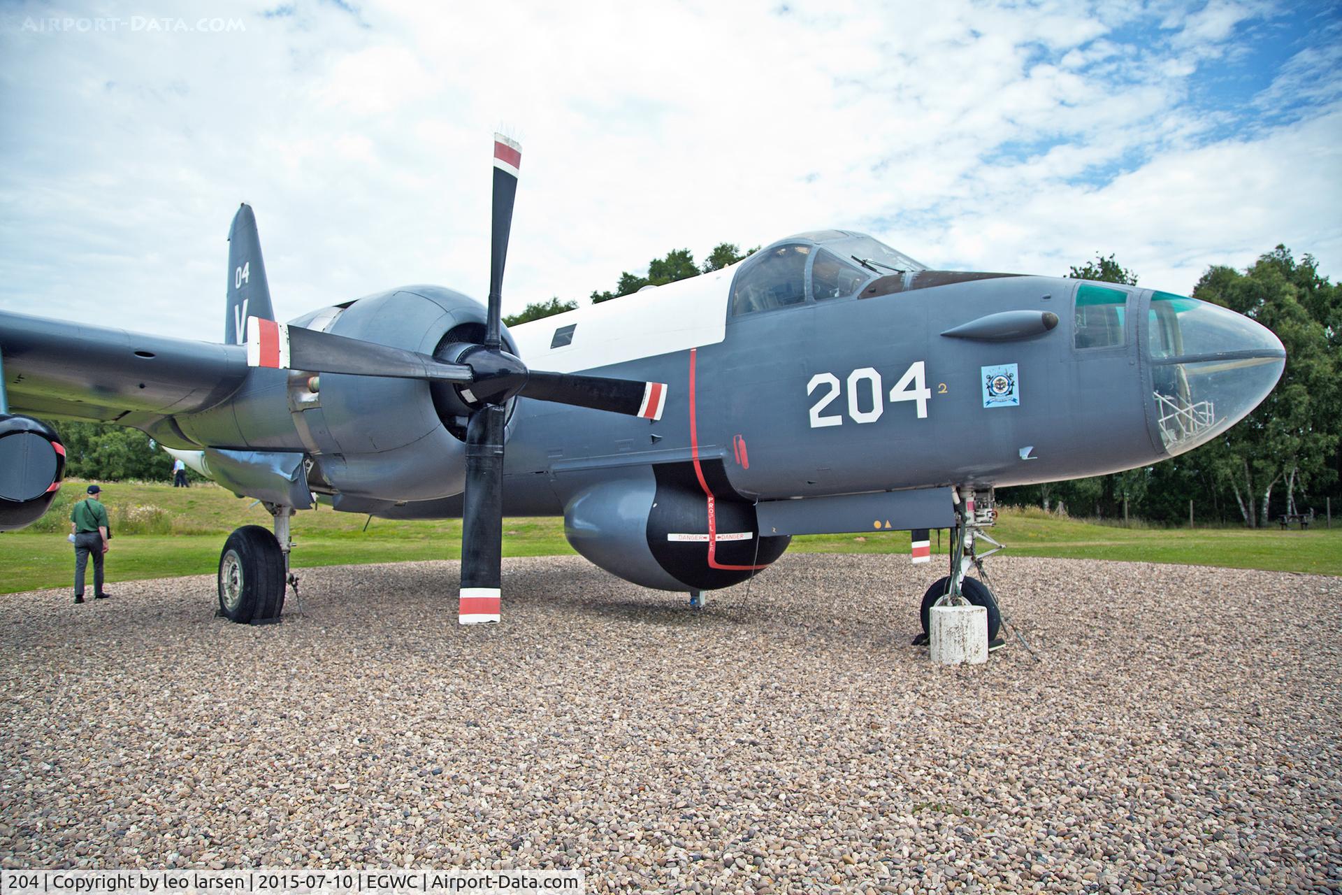 204, Lockheed SP-2H Neptune C/N 726-7251, Cosford RAF Museum 10.7.15