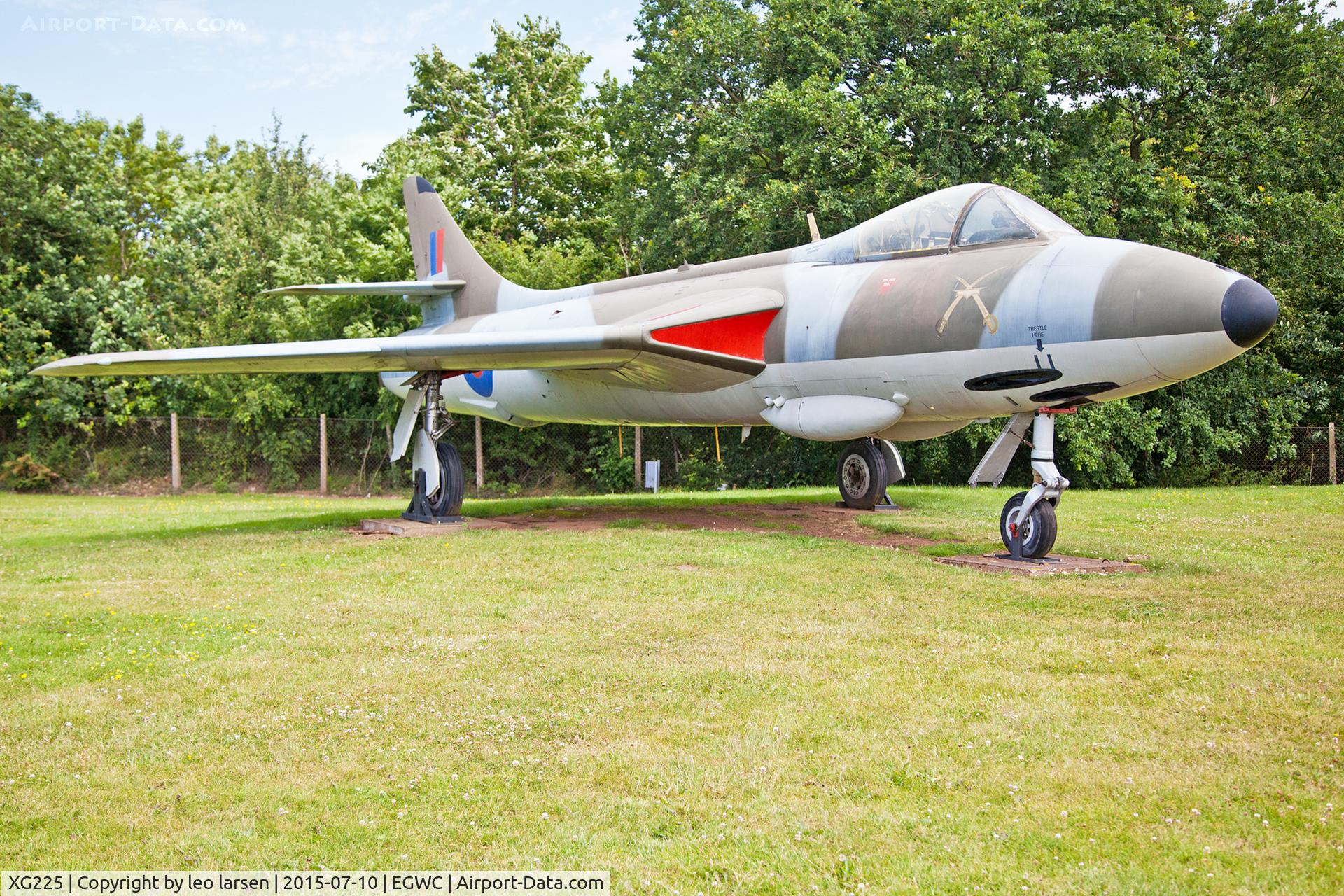 XG225, 1956 Hawker Hunter F.6A C/N 41H-680037, Cosford RAF Museum 10.7.2015
