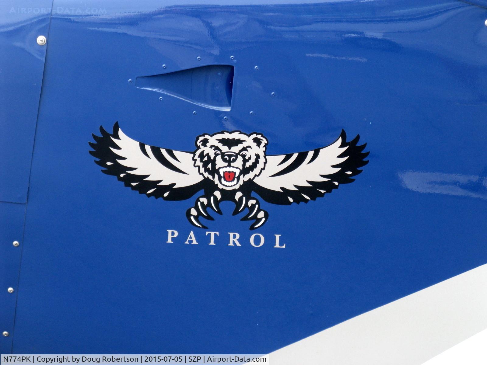 N774PK, Barrows Bearhawk Patrol C/N 007, Barrows BEARHAWK PATROL, Lycoming O-320-B1B 160 Hp, logo