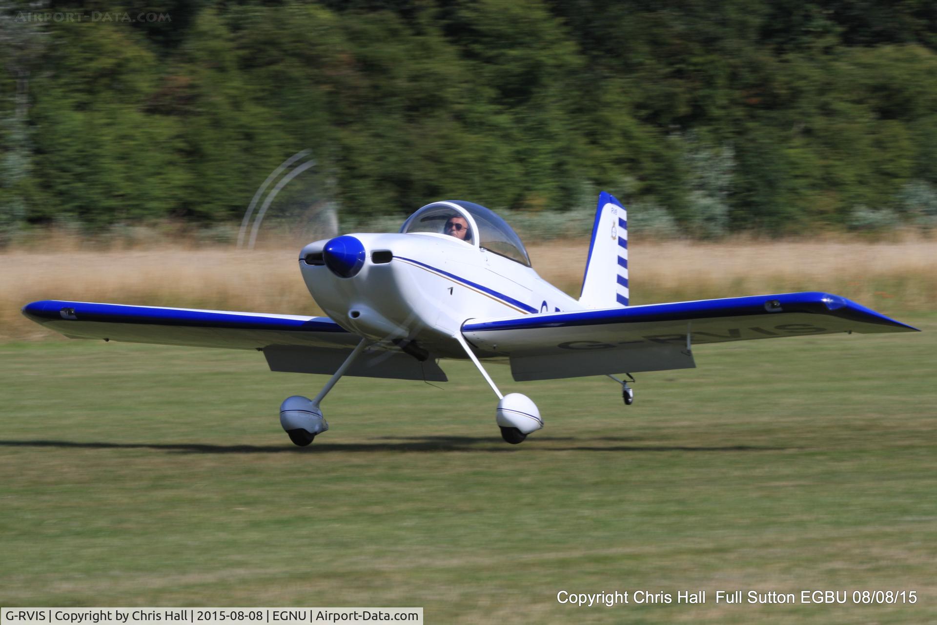 G-RVIS, 2003 Vans RV-8 C/N PFA 303-14031, at the Vale of York LAA strut flyin, Full Sutton