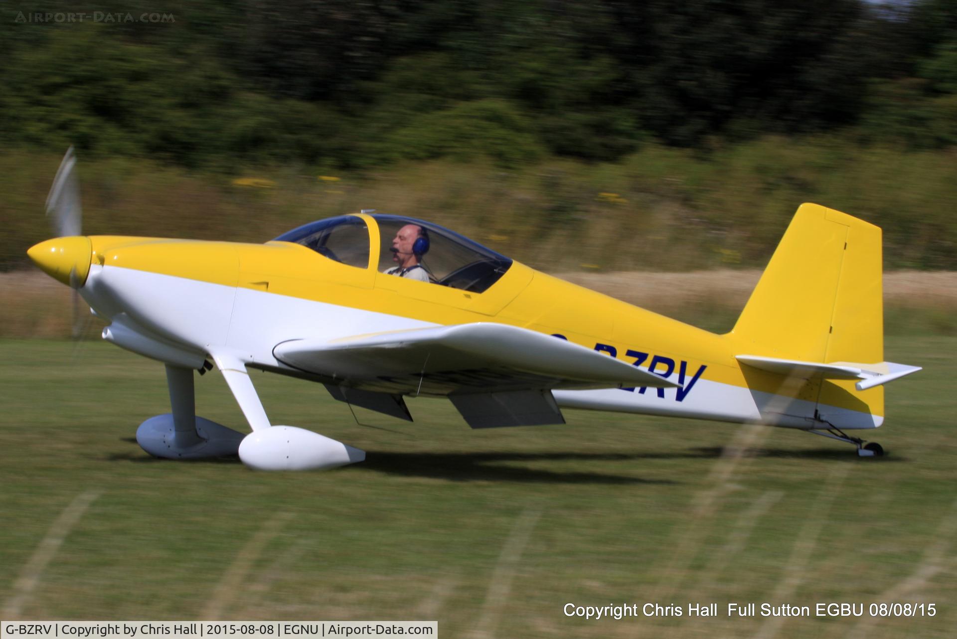 G-BZRV, 2002 Vans RV-6 C/N PFA 181A-13573, at the Vale of York LAA strut flyin, Full Sutton