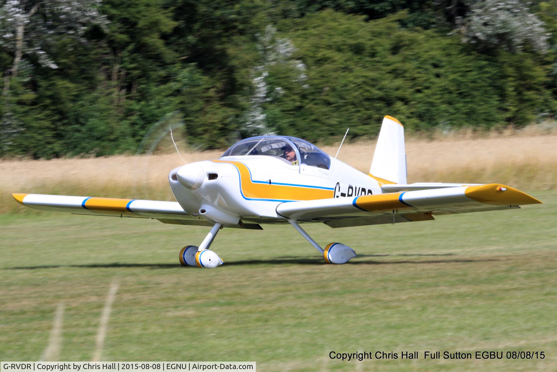 G-RVDR, 2001 Vans RV-6A C/N PFA 181A-13098, at the Vale of York LAA strut flyin, Full Sutton