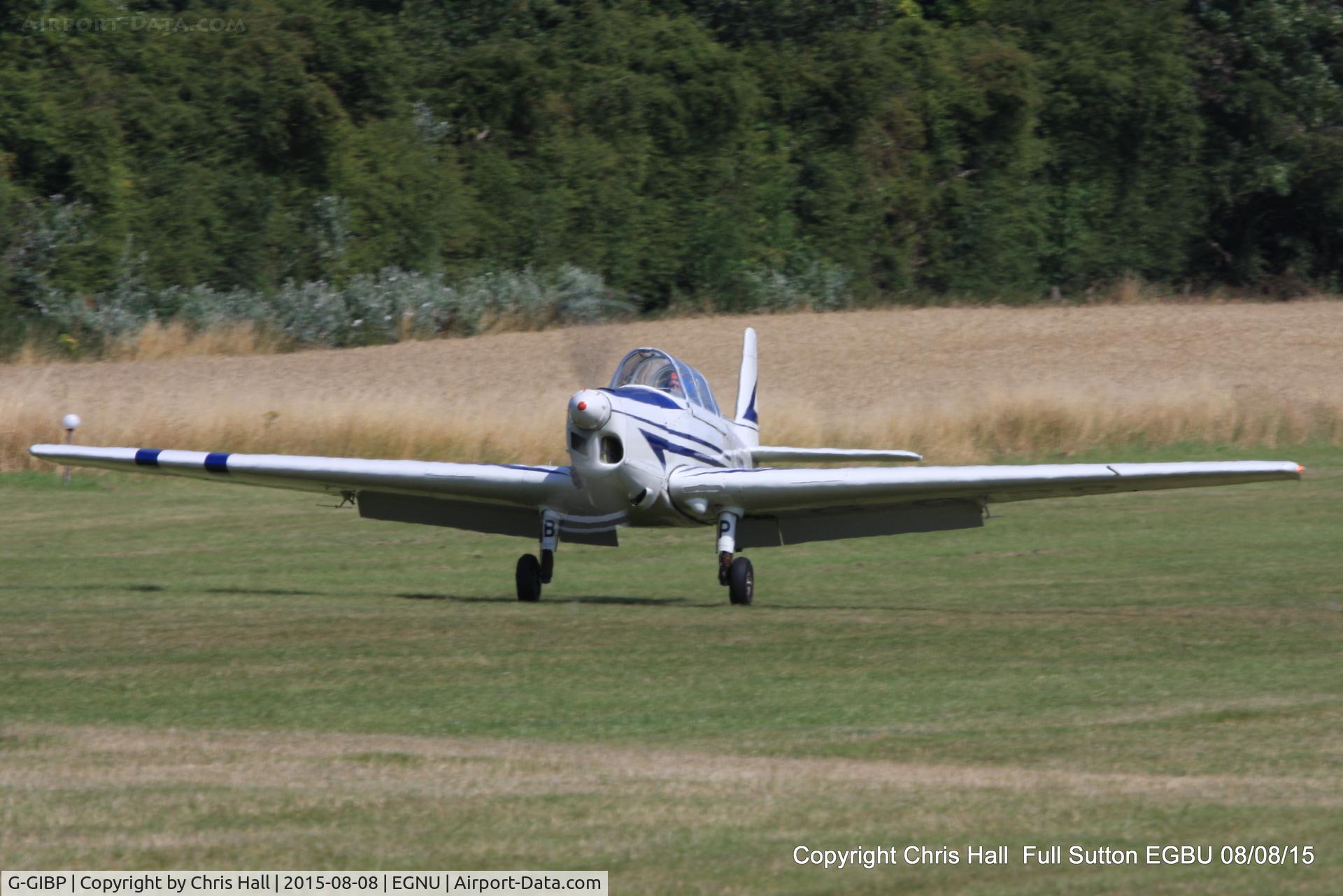 G-GIBP, 1969 Zlin Z-526 Trener Master C/N 1082, at the Vale of York LAA strut flyin, Full Sutton