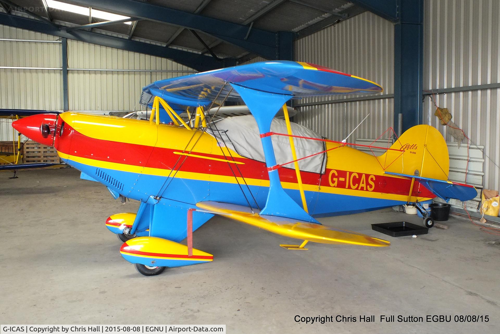 G-ICAS, 1996 Aviat Pitts S-2B Special C/N 5344, Full Sutton resident