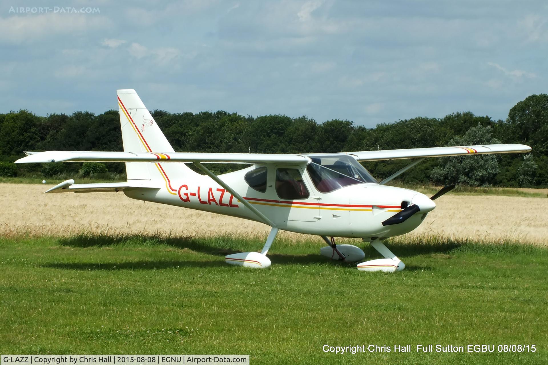G-LAZZ, 2002 Stoddard-Hamilton Glastar C/N PFA 295-13059, at the Vale of York LAA strut flyin, Full Sutton