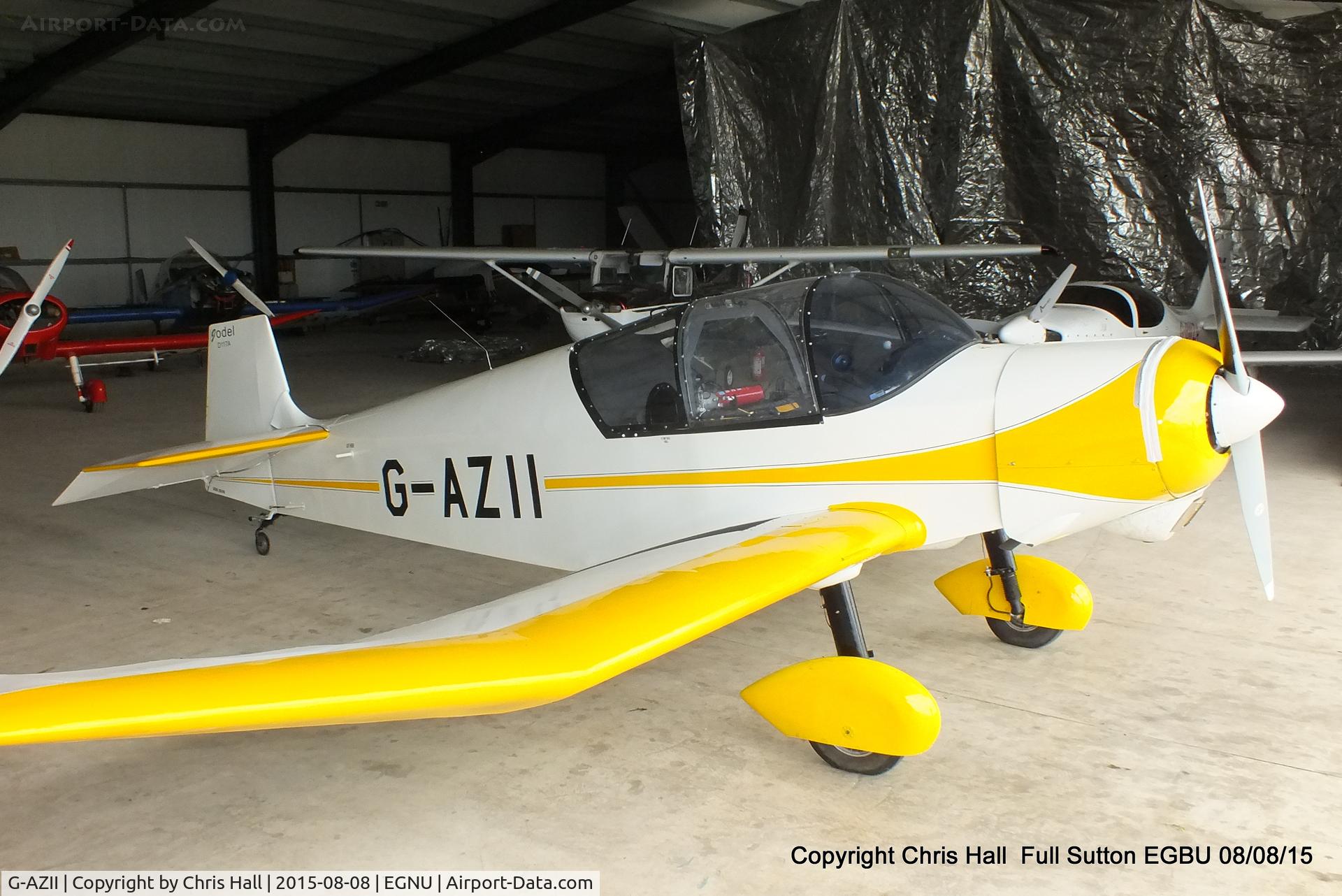 G-AZII, 1958 Jodel D-117A C/N 848, Full Sutton resident