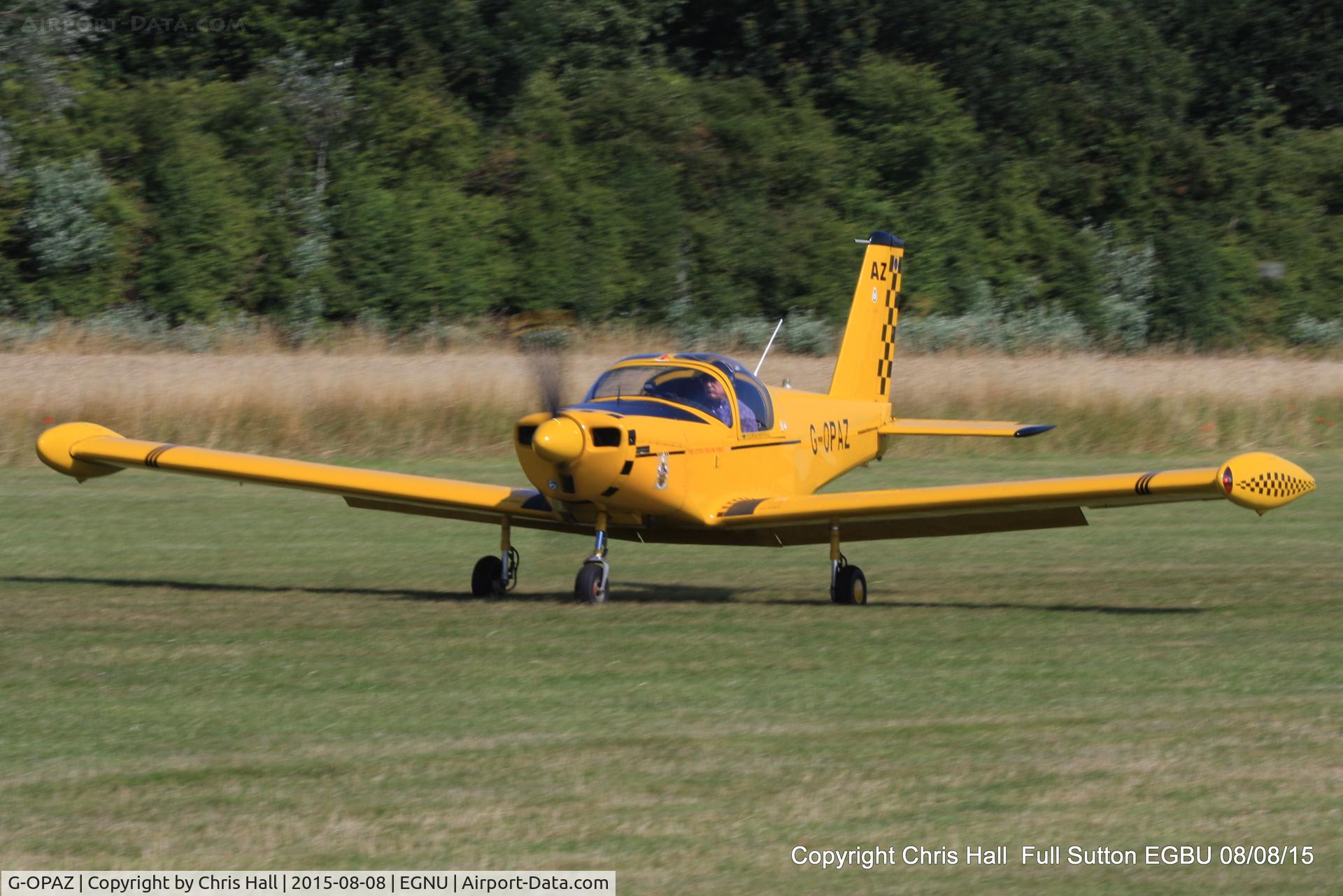 G-OPAZ, 2001 Pazmany PL-2 C/N PFA 069-10673, at the Vale of York LAA strut flyin, Full Sutton