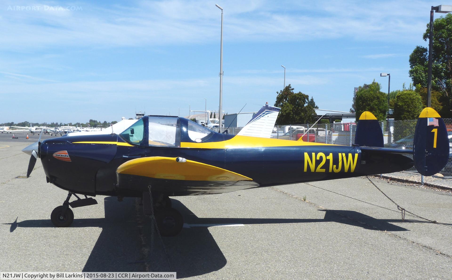 N21JW, 1946 Erco 415D Ercoupe C/N 2358, Resident