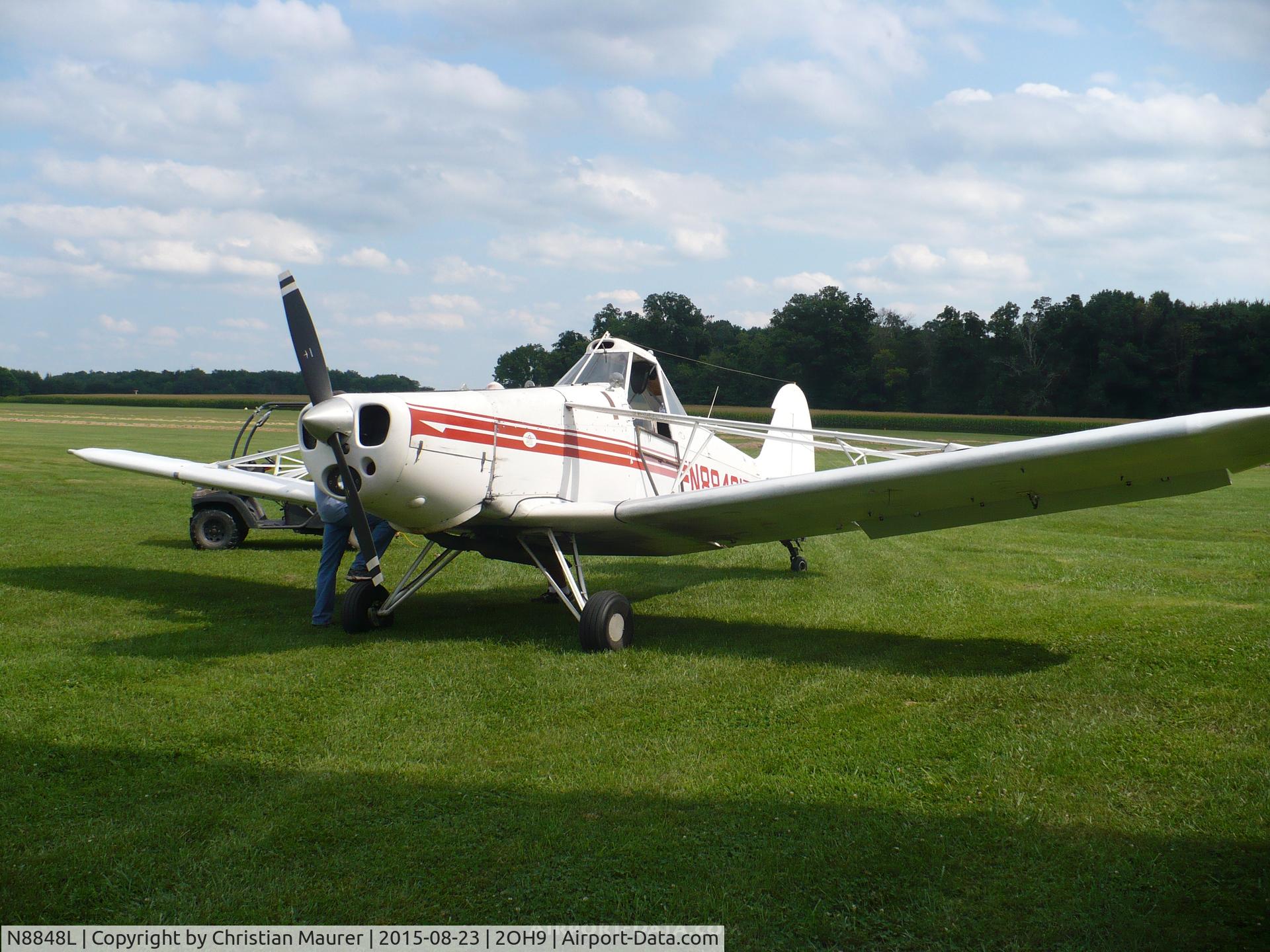 N8848L, 1971 Piper PA-25-235 C/N 25-5359, Piper Pawnee 