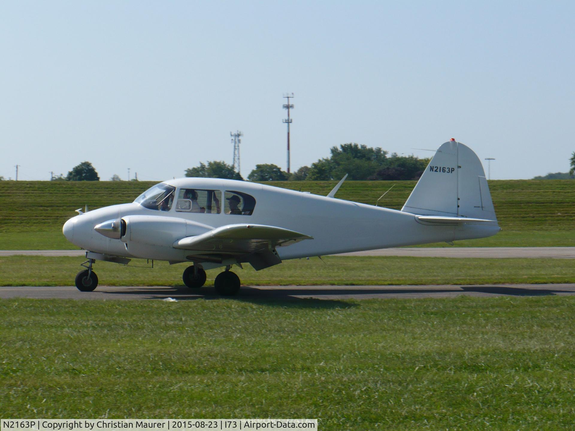 N2163P, 1956 Piper PA-23 C/N 23-765, Piper Apache on the Taxiway