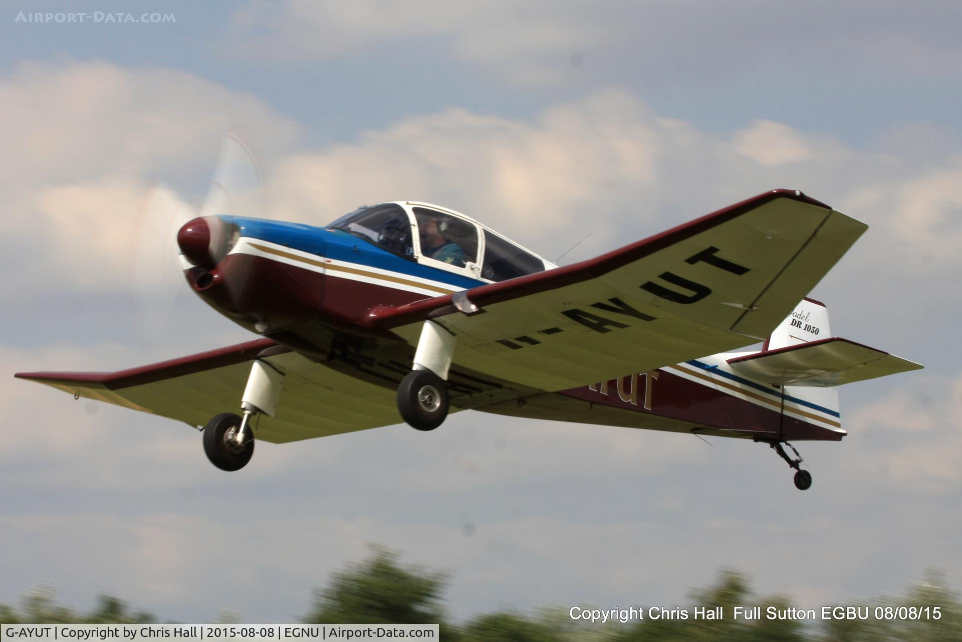 G-AYUT, 1964 SAN Jodel DR-1050 Ambassadeur C/N 479, at the Vale of York LAA strut flyin, Full Sutton