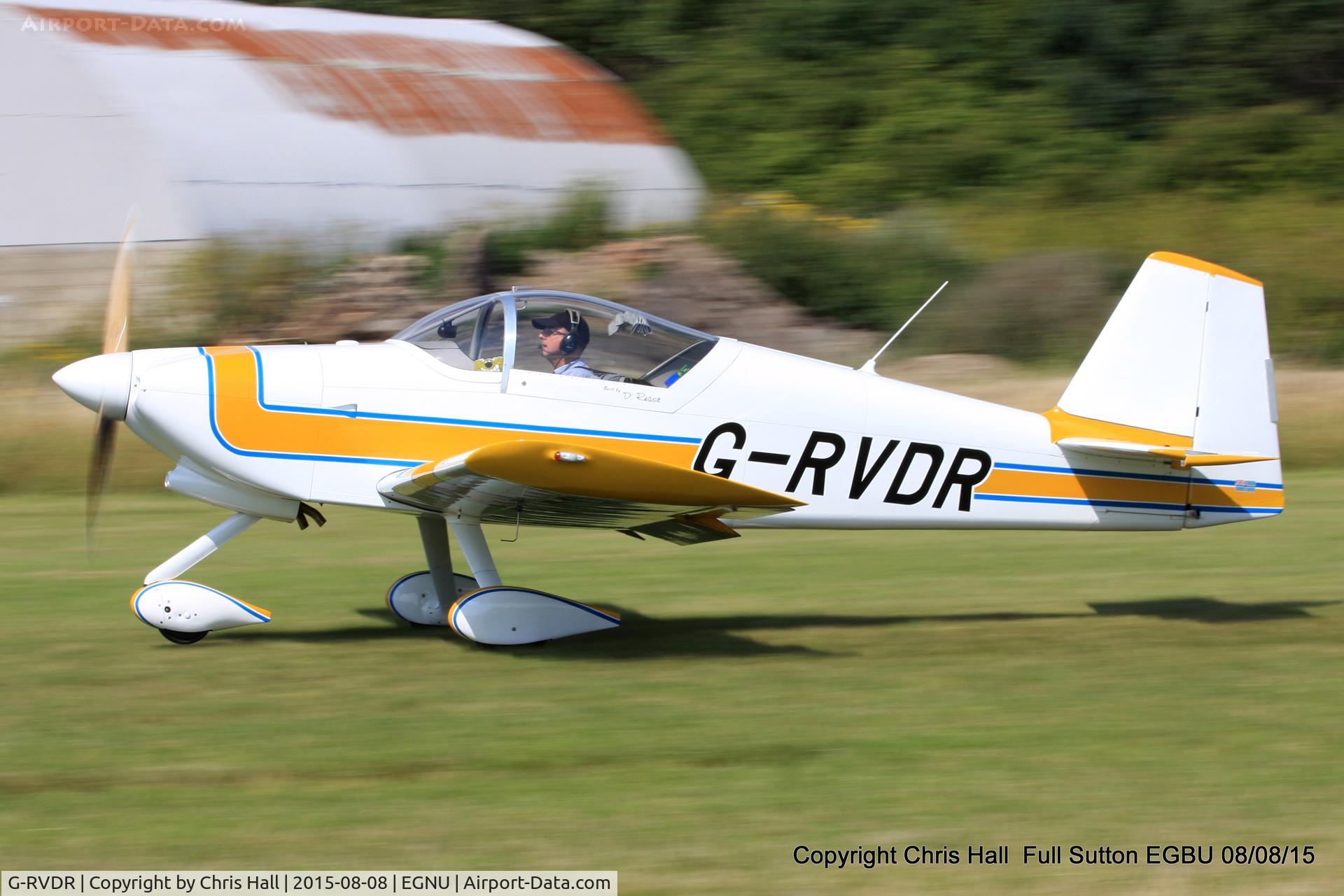 G-RVDR, 2001 Vans RV-6A C/N PFA 181A-13098, at the Vale of York LAA strut flyin, Full Sutton