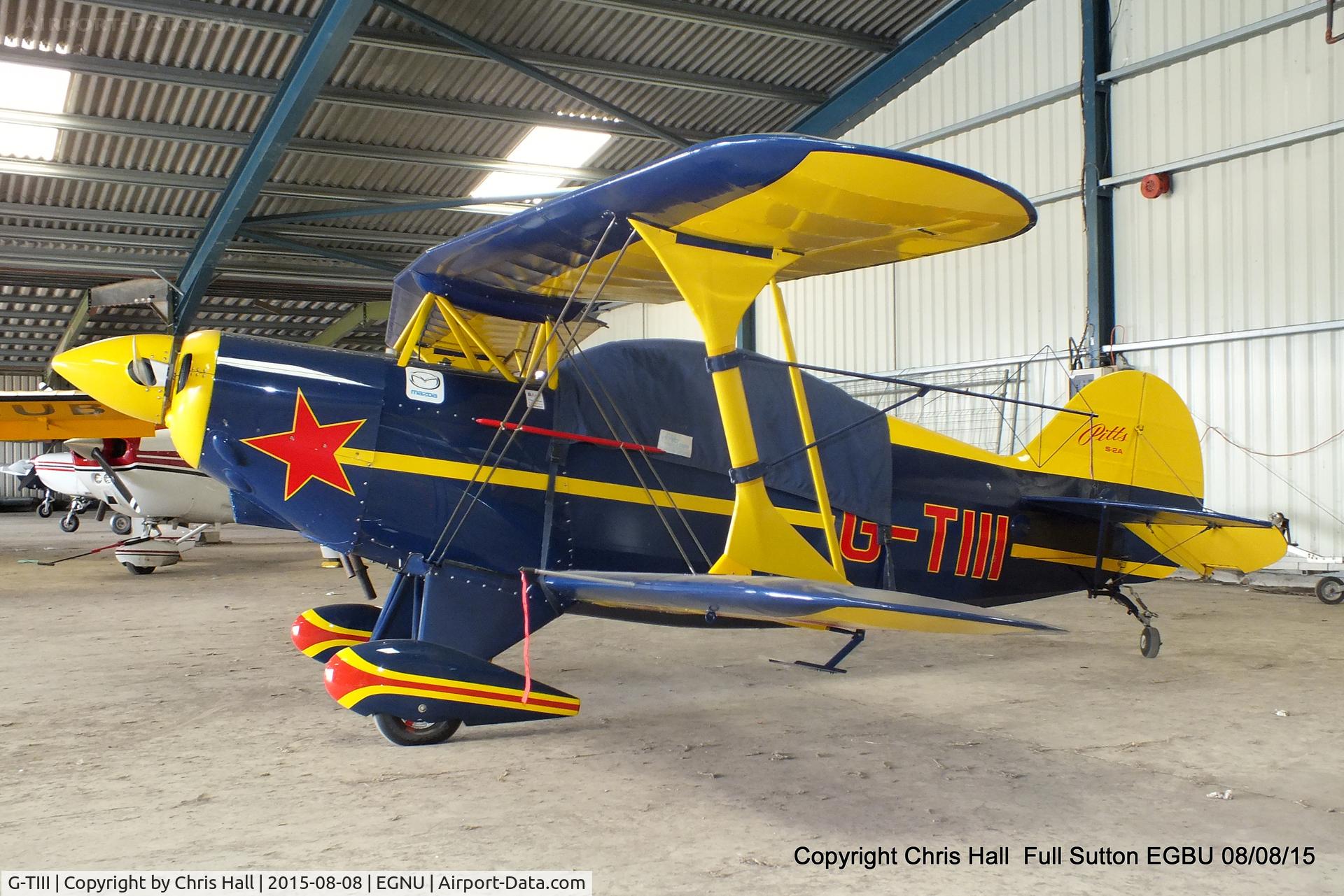 G-TIII, 1979 Aerotek Pitts S-2A Special C/N 2196, Full Sutton resident
