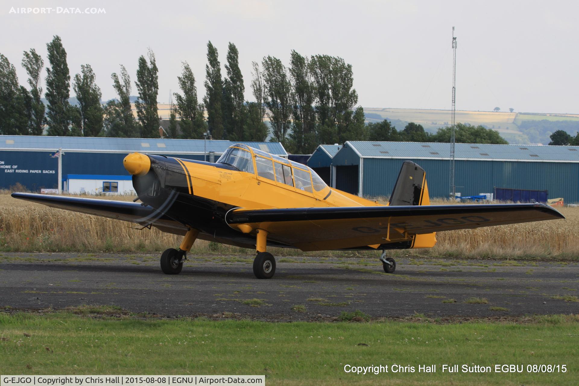 G-EJGO, 1958 Zlin Z-226 Trener C/N 199, at the Vale of York LAA strut flyin, Full Sutton