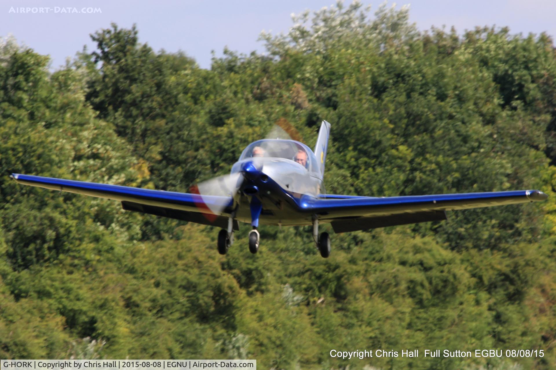 G-HORK, 2007 Alpi Aviation Pioneer 300 Hawk C/N PFA 330A-14741, at the Vale of York LAA strut flyin, Full Sutton