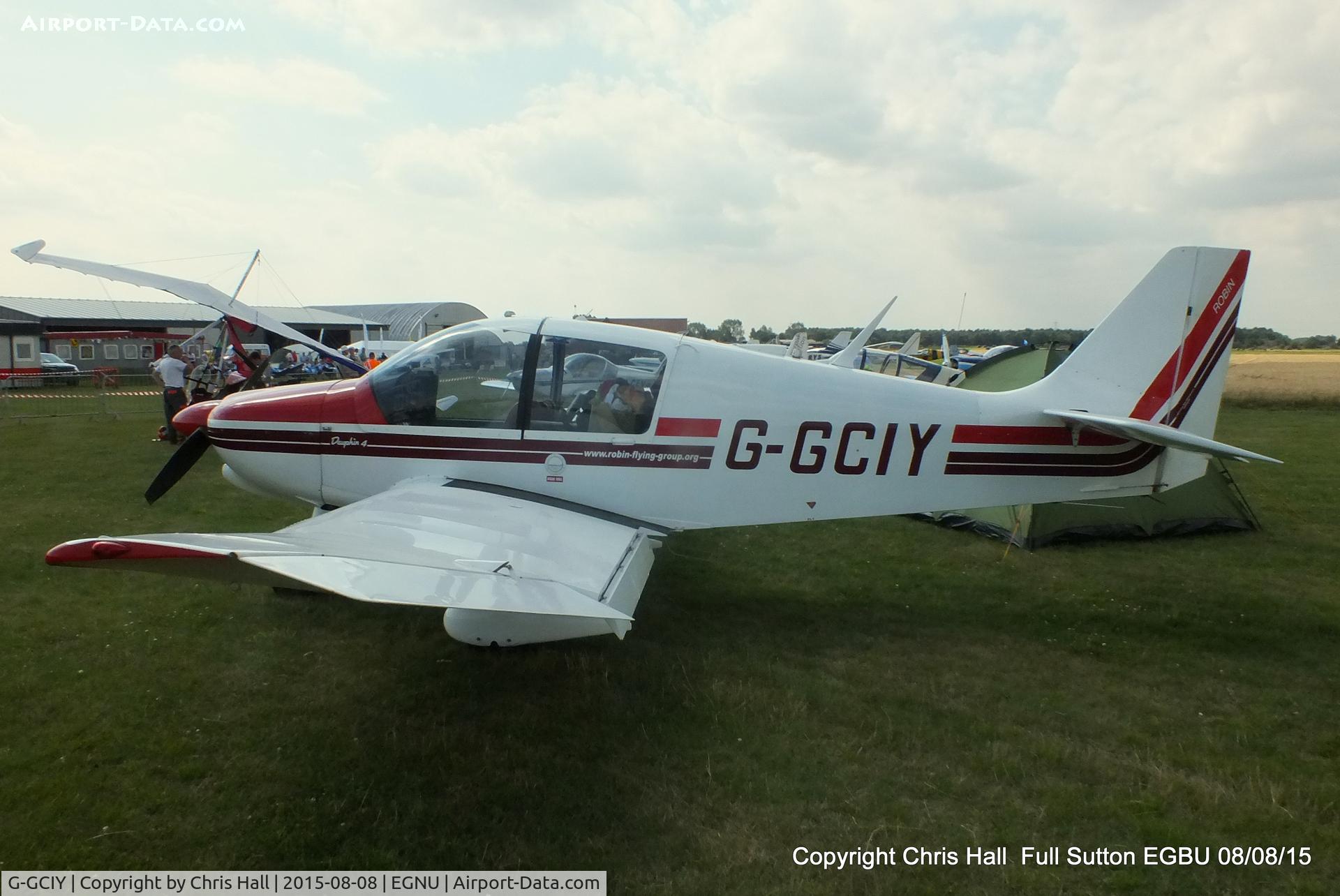 G-GCIY, 1980 Robin DR-400-140B Major C/N 1488, at the Vale of York LAA strut flyin, Full Sutton