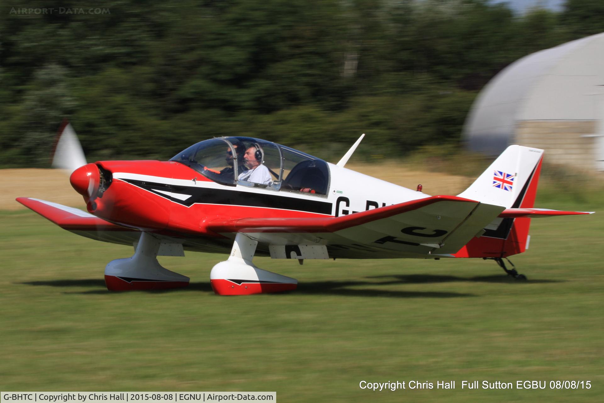 G-BHTC, 1964 CEA Jodel DR-1051-M1 C/N 581, at the Vale of York LAA strut flyin, Full Sutton