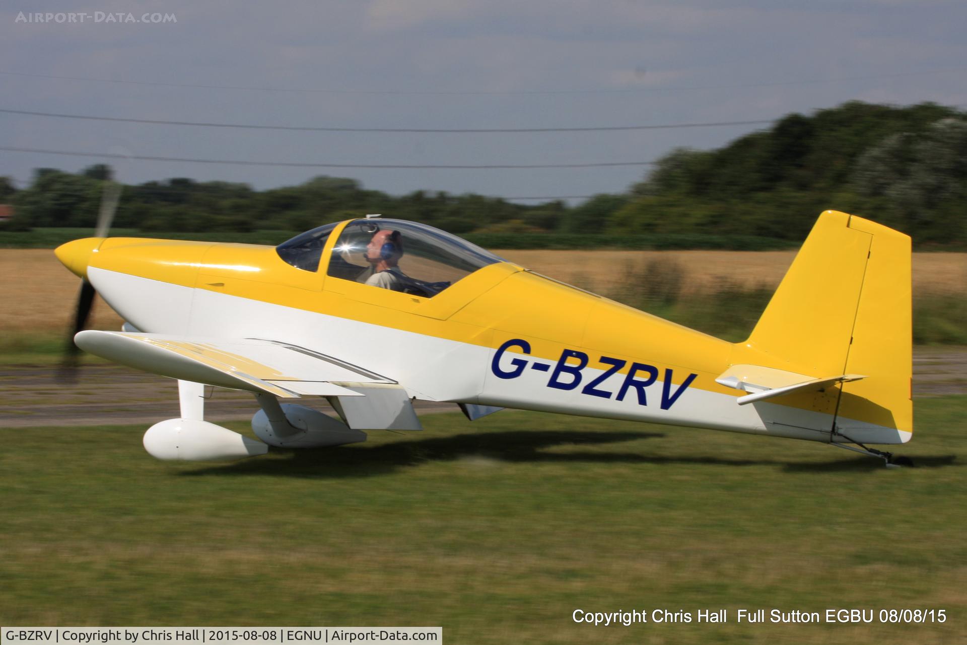 G-BZRV, 2002 Vans RV-6 C/N PFA 181A-13573, at the Vale of York LAA strut flyin, Full Sutton