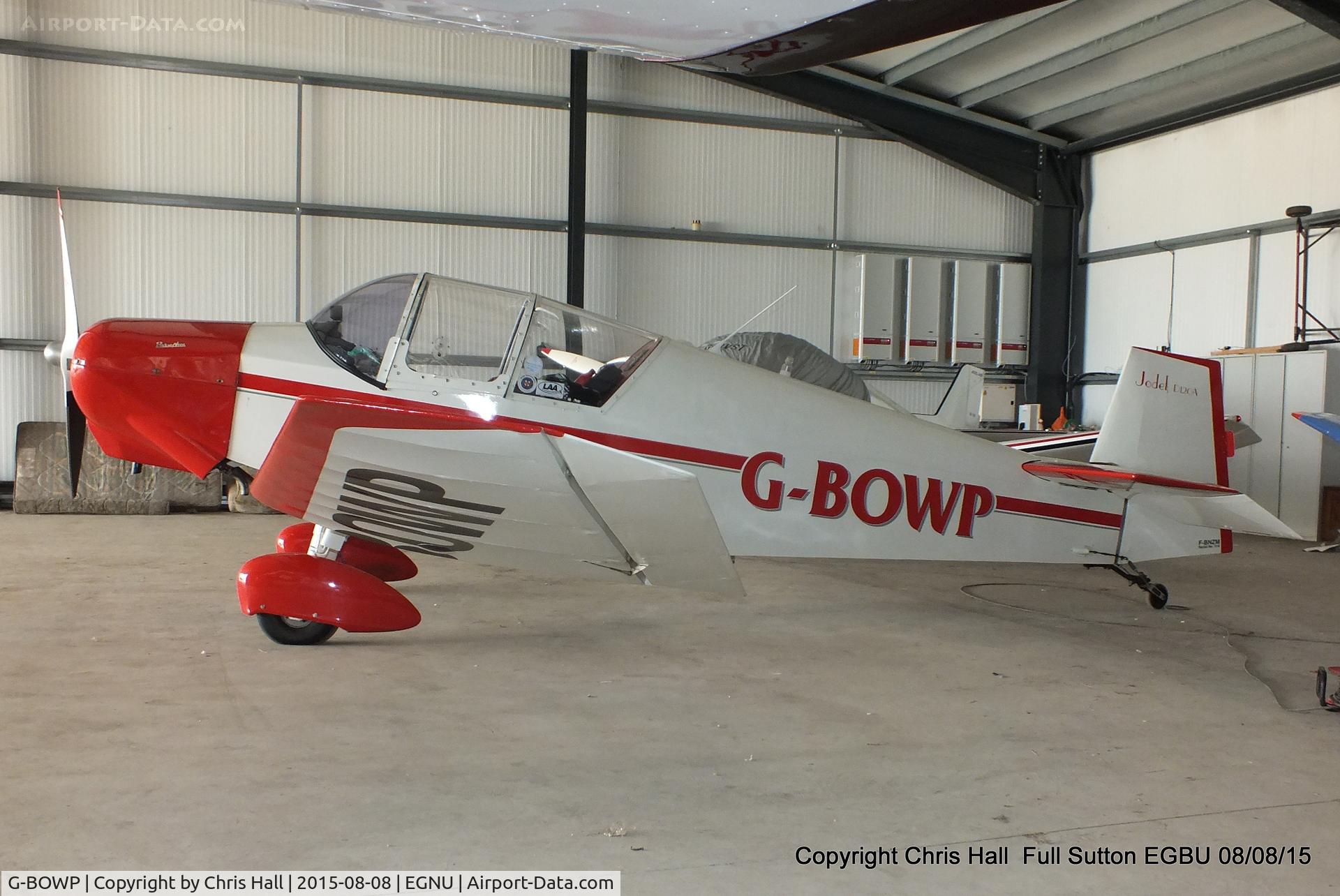 G-BOWP, 1966 Jodel (Wassmer) D-120A Paris-Nice C/N 319, Full Sutton resident