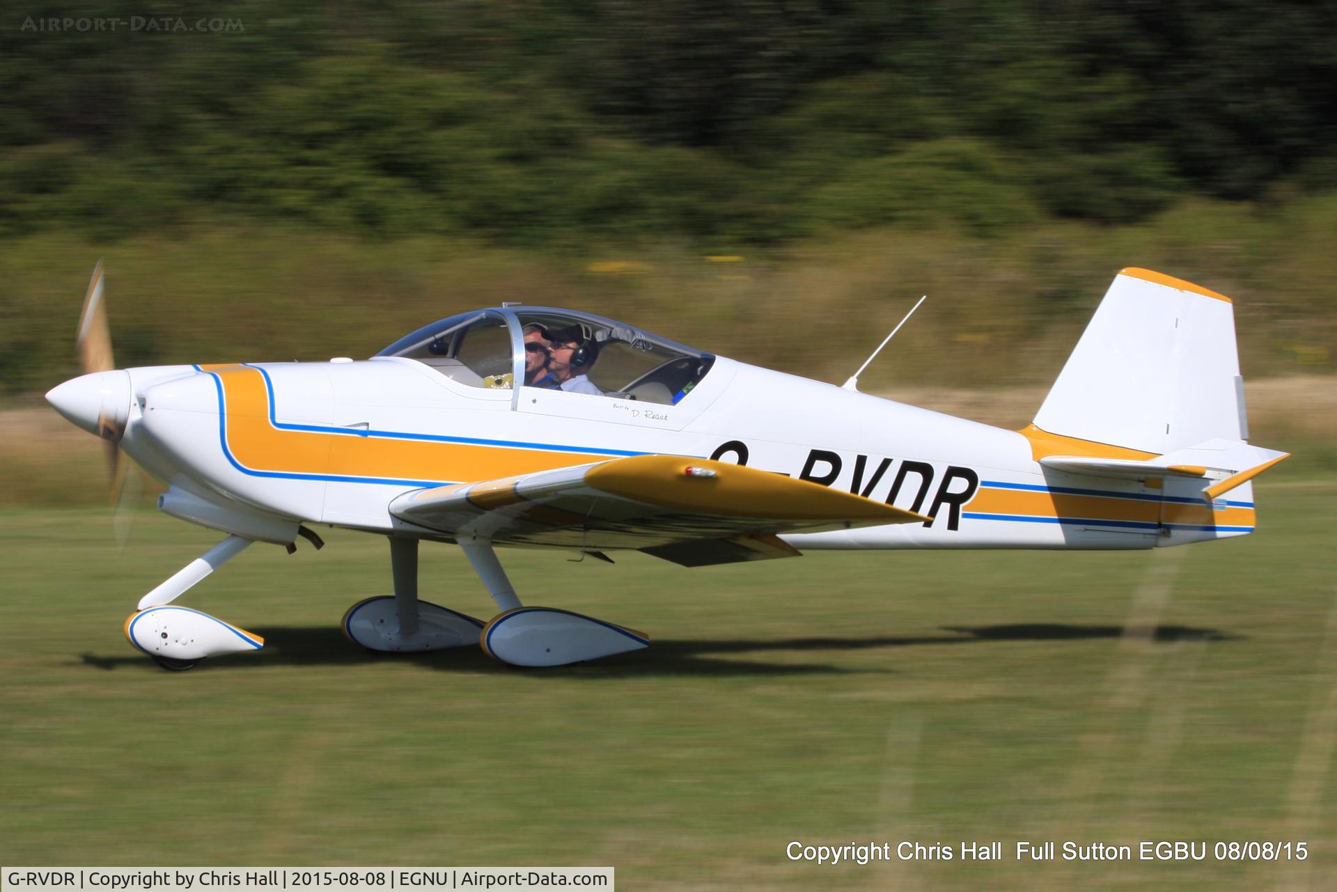G-RVDR, 2001 Vans RV-6A C/N PFA 181A-13098, at the Vale of York LAA strut flyin, Full Sutton